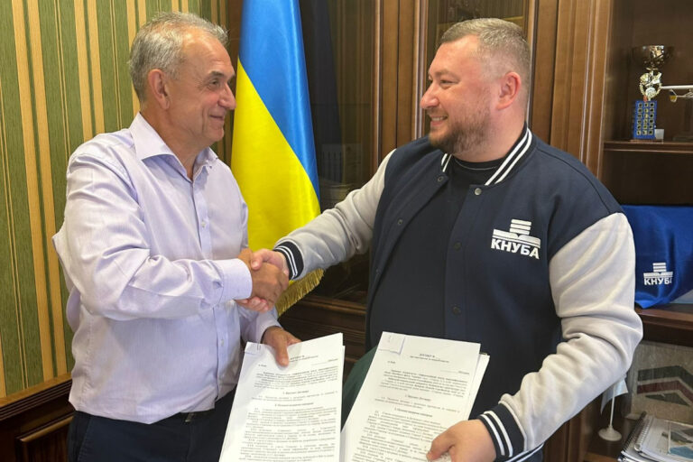 Будуємо майбутнє разом: Державне підприємство та Київський національний університет будівництва та архітектури підписали угоду про співпрацю